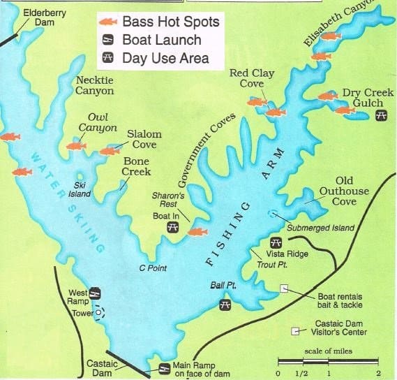 Castaic Lake Fishing Map castaic Lake Archives   Oregon,California Hunting, Fishing, Pigs 